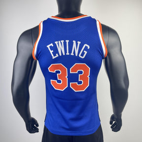 Camisola Mitchell & Ness New York Knicks Road Patrick Ewing 1991-1992 Azul
