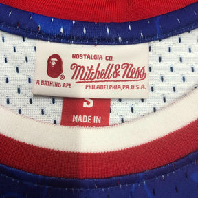 Camisola Mitchell & Ness x BAPE - Brooklyn Nets Azul