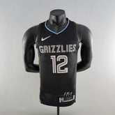 Camisola NBA Memphis Grizzlies #12 Morant - Honor Edition Black