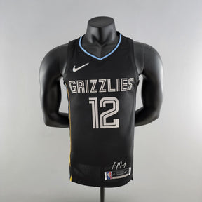 Camisola NBA Memphis Grizzlies #12 Morant - Honor Edition Black