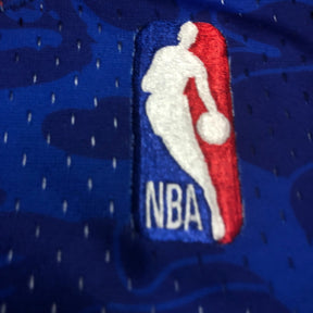 Camisola Mitchell & Ness x BAPE - Brooklyn Nets Azul