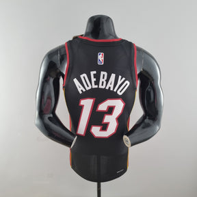 Camisola NBA Miami Heat #13 Adebayo - 75° Aniversário Black