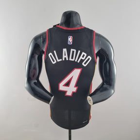 Camisola NBA Miami Heat #4 Oladipo - 75° Aniversário Black