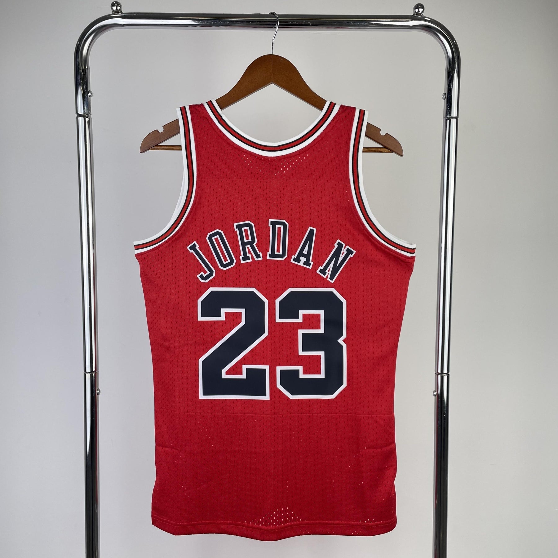 Camisola Mitchell & Ness  Chicago Bulls 1986-1987 Vermelha