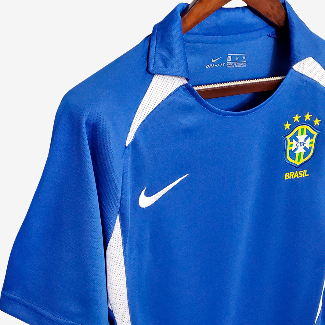 Camisola Brasil 2002 Away – Retrô