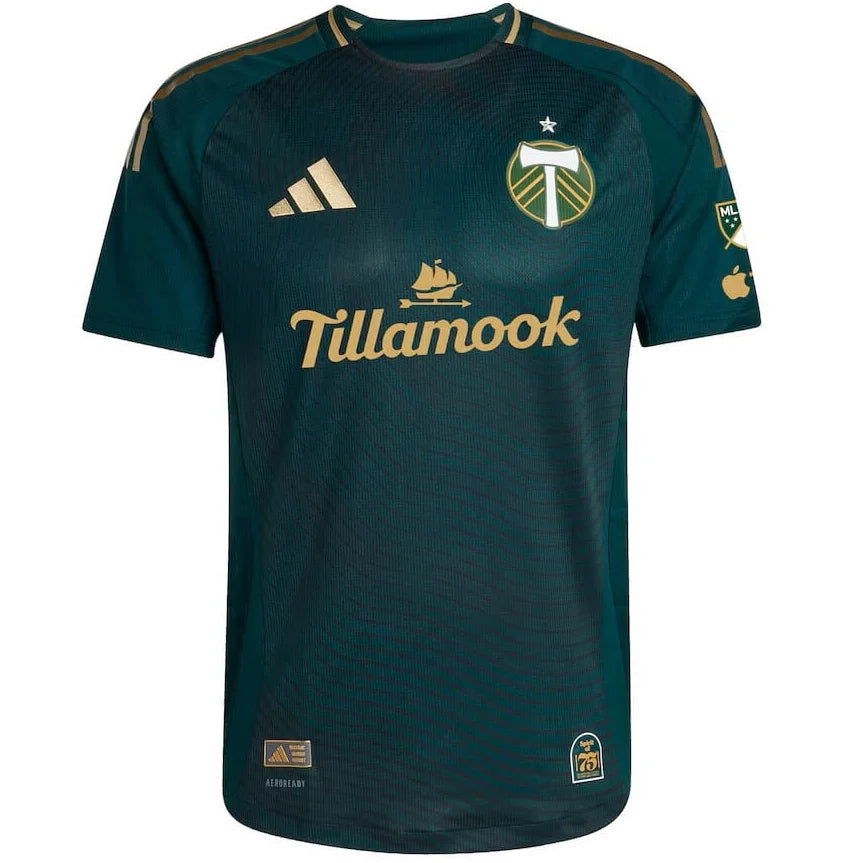 Camisola Portland Timbers Masculina 25/26 s/n Torcedor - Verde