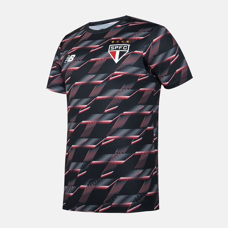 Camisola São Paulo Pré-Jogo 24/25 Torcedor New Balance Masculina