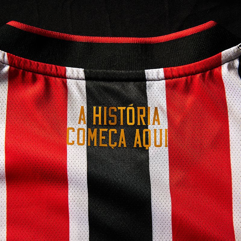 Camisola São Paulo Away 24/25 Torcedor New Balance Feminina - Vermelho e Preto