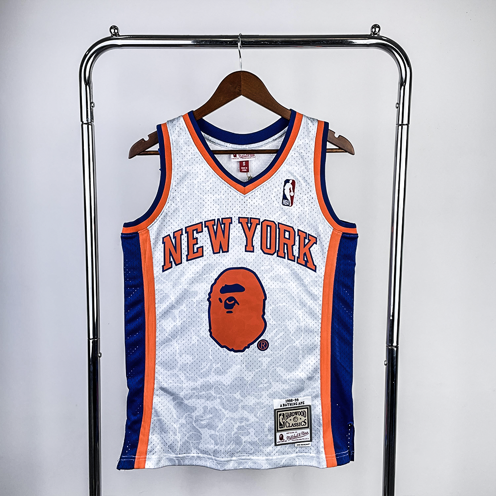 Camisola Mitchell & Ness x BAPE - Knicks