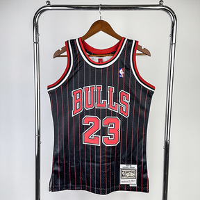 Camisola Mitchell & Ness Chicago Bulls 1995-1996 Preta