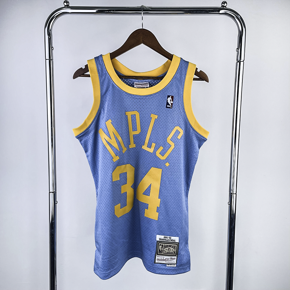 Camisola Mitchell & Ness Los Angeles Lakers Azul