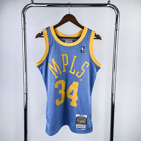Camisola Mitchell & Ness Los Angeles Lakers Azul