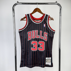 Camisola Mitchell & Ness Chicago Bulls 1995-1996 Preta