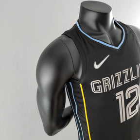 Camisola NBA Memphis Grizzlies #12 Morant - Honor Edition Black