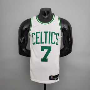 Camisola NBA Boston Celtics #7 Brown - 75° Aniversário White