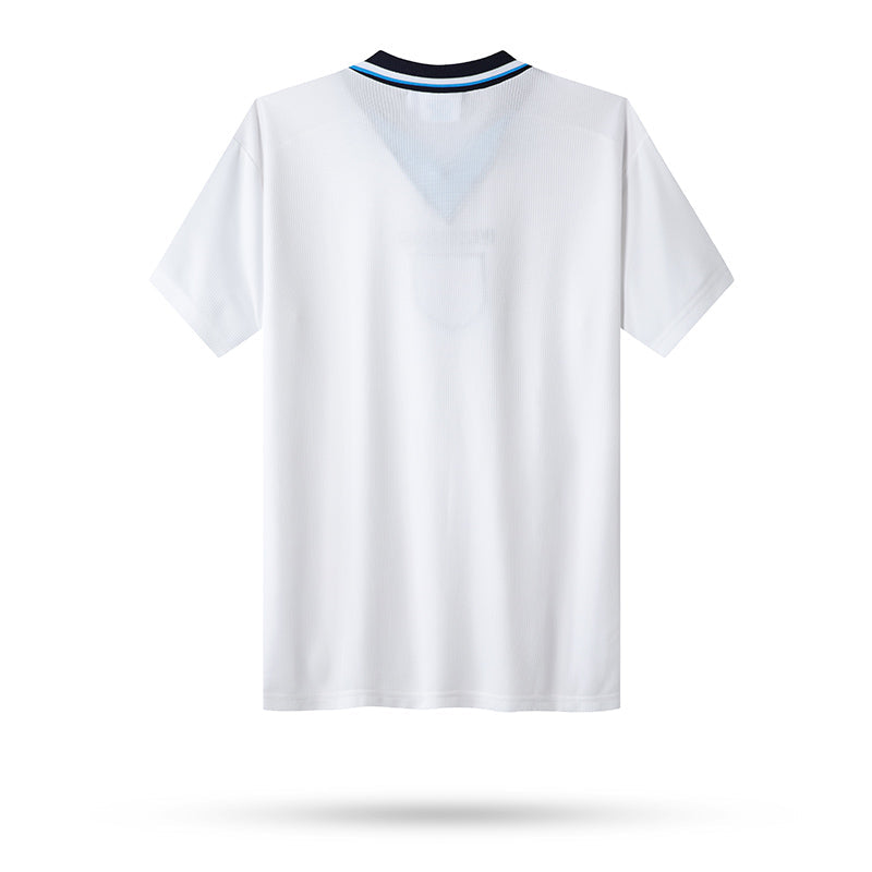 Camisola Seleção da Inglaterra Retrô Home 1996 Torcedor Umbro Masculina - Branco