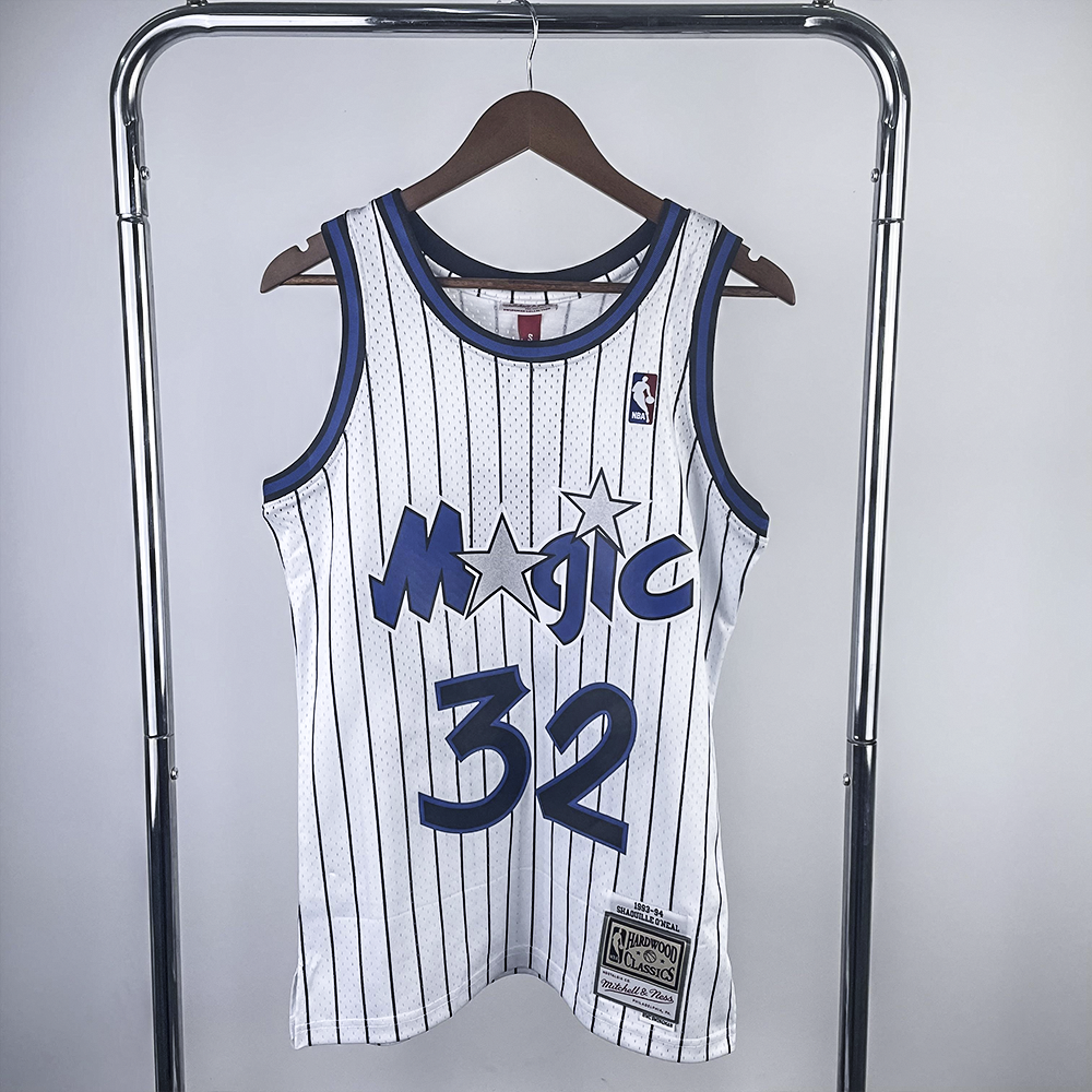 Camisola Mitchell & Ness Orlando Magic Shaquille O'Neal 1994-1995 Branca