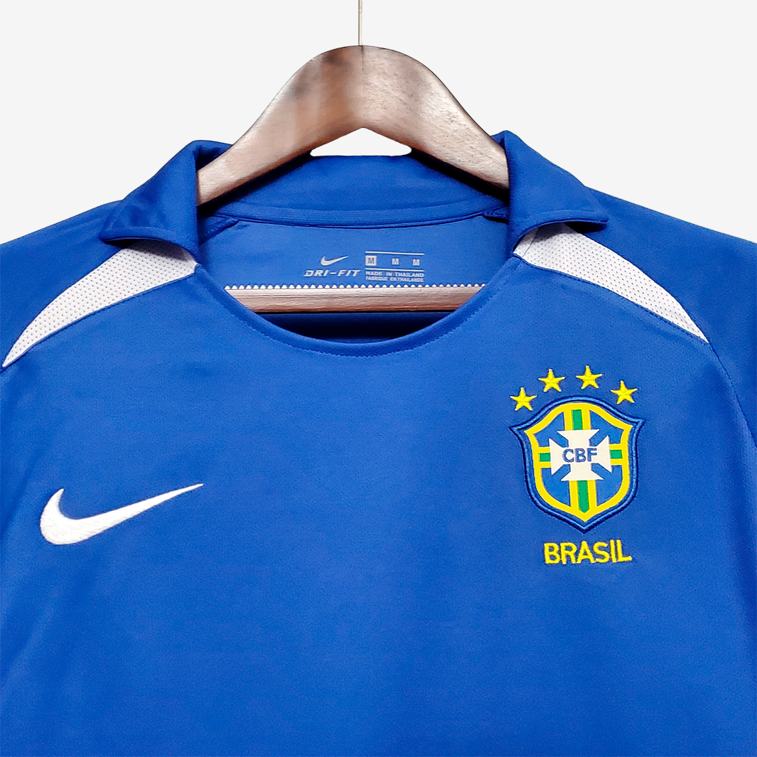 Camisola Brasil 2002 Away – Retrô