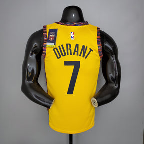 Camisola Brooklyn Nets Commemorative Edition Yellow 20/21