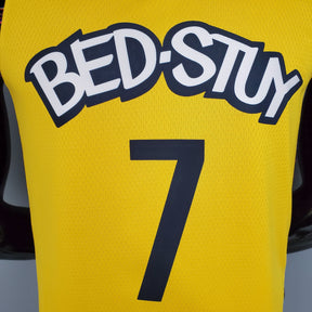 Camisola Brooklyn Nets Commemorative Edition Yellow 20/21