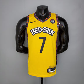 Camisola Brooklyn Nets Commemorative Edition Yellow 20/21