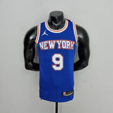 Camisola NBA NY Knicks #9 Barret - 75° Aniversário Limited Blue