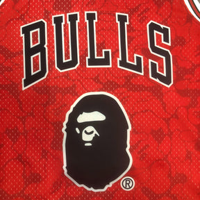 Camisola Mitchell & Ness x BAPE - Chicago Bulls