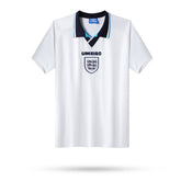 Camisola Seleção da Inglaterra Retrô Home 1996 Torcedor Umbro Masculina - Branco