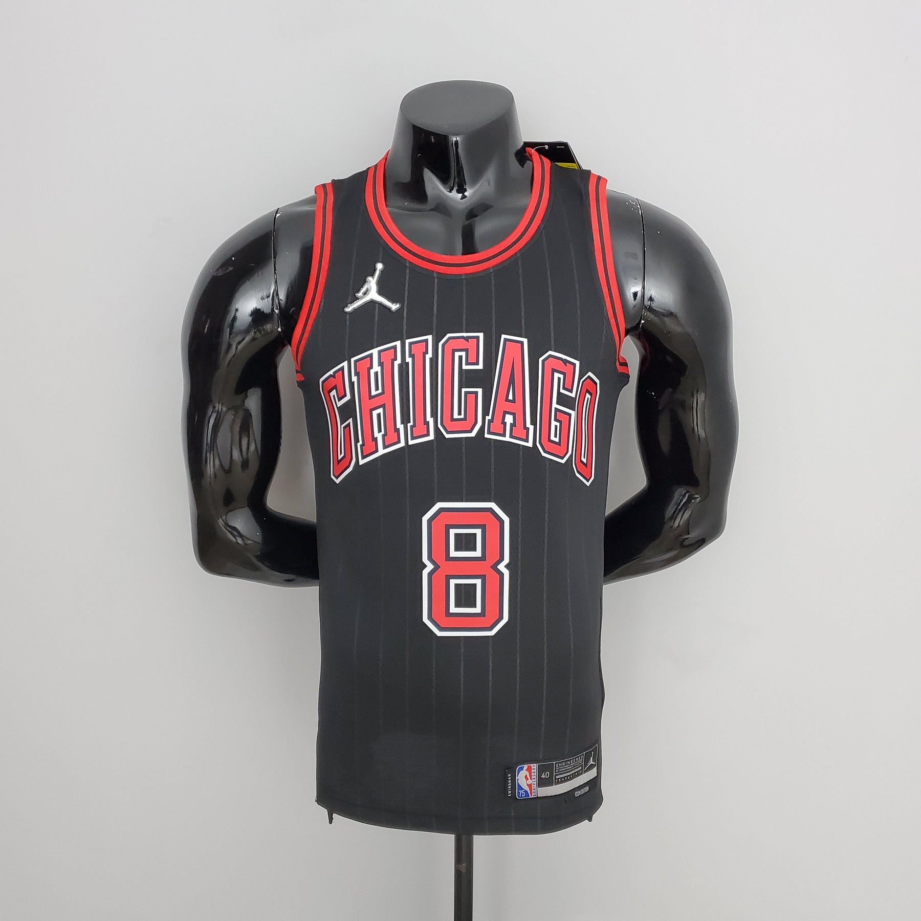 Camisola NBA Chicago Bulls #8 Lavine - Flyers Black