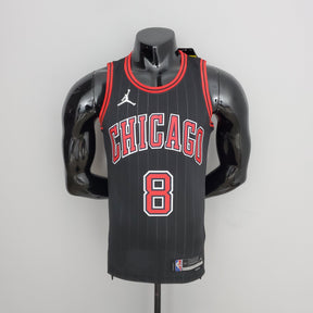 Camisola NBA Chicago Bulls #8 Lavine - Flyers Black