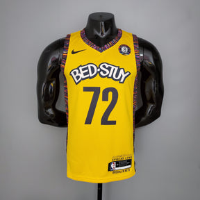 Camisola Brooklyn Nets Commemorative Edition Yellow 20/21