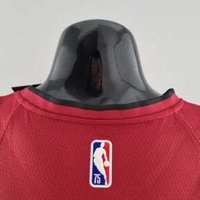Camisola NBA Miami Heat #6 James - 75° Aniversário Red