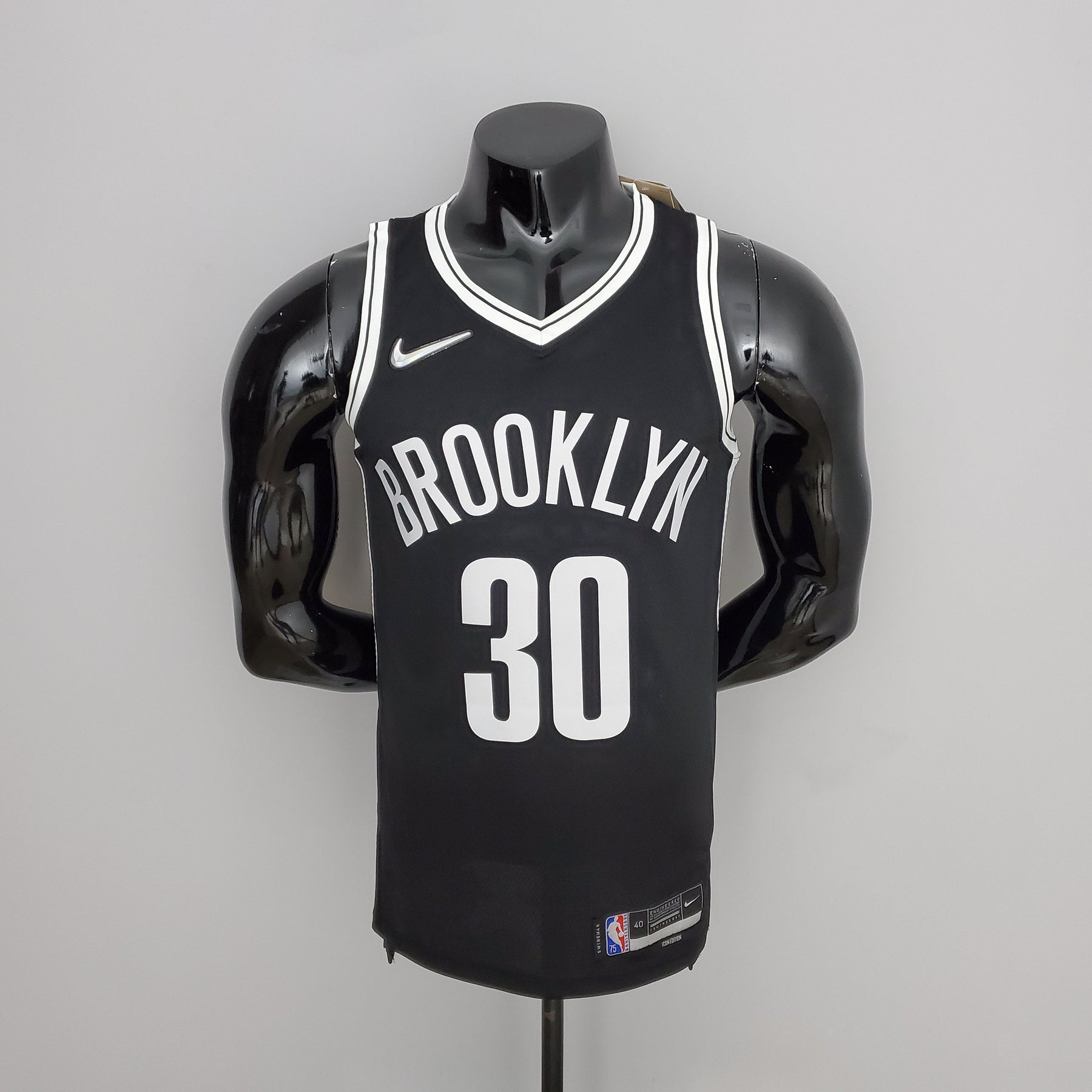 Camisola NBA Brooklyn Nets #30 Curry - 75º Aniversário Black