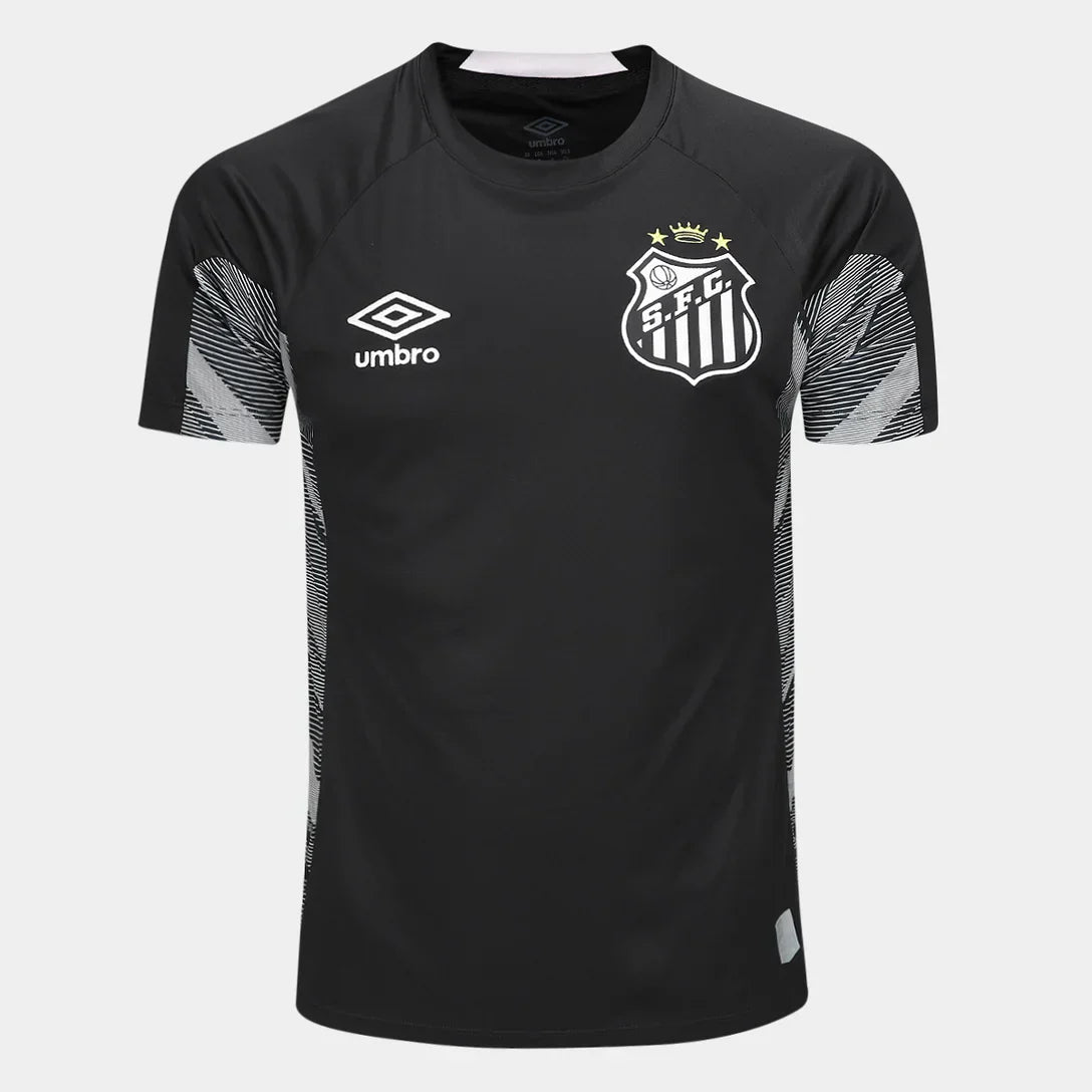 Camisola Santos 25/26 Goleiro Umbro Masculina - Preto
