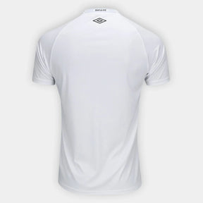 Camisola Santos I 25/26 s/n Torcedor Umbro Masculina - Branco+Cinza