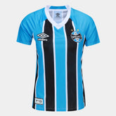 Camisola Grêmio I 25/26 Torcedor Feminina - Azul+Preto