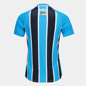 Camisola Grêmio I 25/26 Torcedor Feminina - Azul+Preto