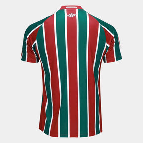 Camisola Fluminense I 25/26 s/n Torcedor Umbro Masculina - Verde+Vermelho