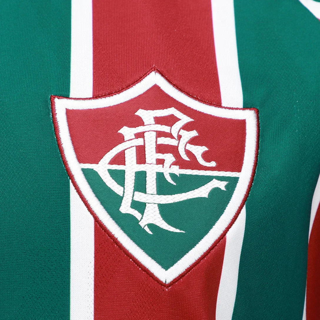 Camisola Fluminense I 25/26 s/n Torcedor Umbro Masculina - Verde+Vermelho