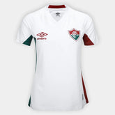 Camisola Fluminense II 25/26 s/n Torcedor Feminina - Branco+Vermelho