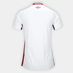 Camisola Fluminense II 25/26 s/n Torcedor Feminina - Branco+Vermelho