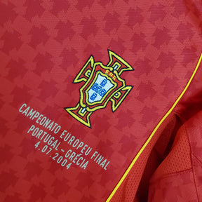 Camisola Retrô Seleção Portugal 2004/04 Home