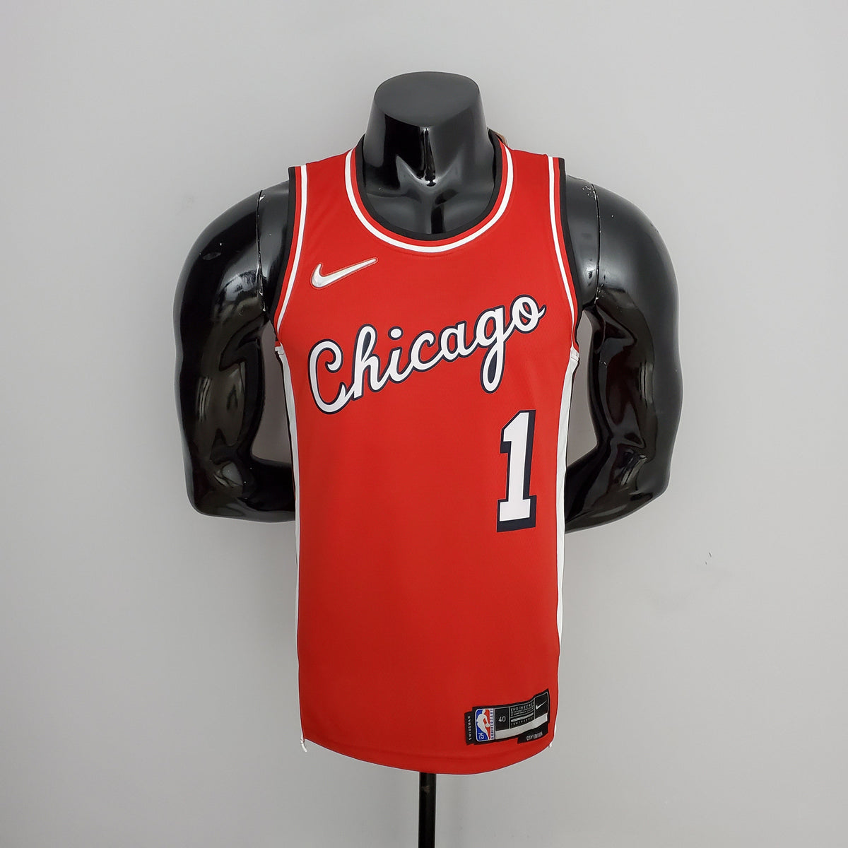 Camisola NBA Chicago Bulls #1 Rose - 75° Aniversário Red