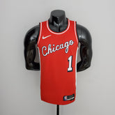 Camisola NBA Chicago Bulls #1 Rose - 75° Aniversário Red