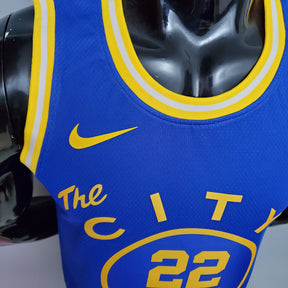 Camisola NBA Golden State Warriors #22 Wiggins - Train Blue