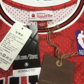 Camisola Mitchell & Ness x BAPE - Chicago Bulls