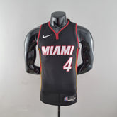 Camisola NBA Miami Heat #4 Oladipo - 75° Aniversário Black