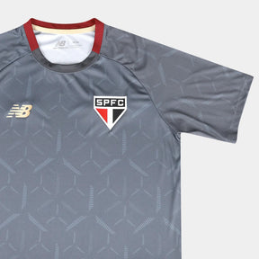 Camisola São Paulo 25/26 Treino New Balance Masculina - Cinza