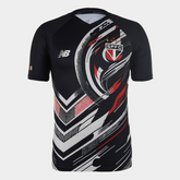 Camisola São Paulo 25/26 s/n° Pré Jogo New Balance Masculina - Preto