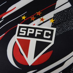 Camisola São Paulo 25/26 s/n° Pré Jogo New Balance Masculina - Preto